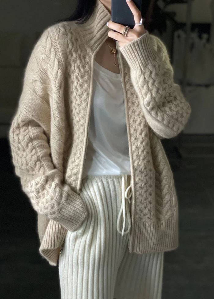 Magdalena - High neck cardigan