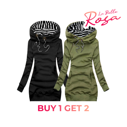 BUY 1 GET 2 - Women's warm oversized long sweatshirt