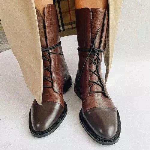 Andi - Vintage style boots with heels