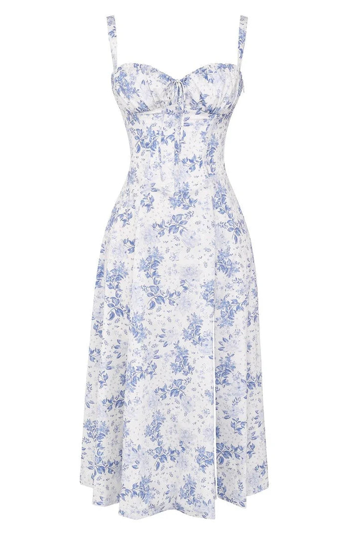 Lina - Floral Corset Dress