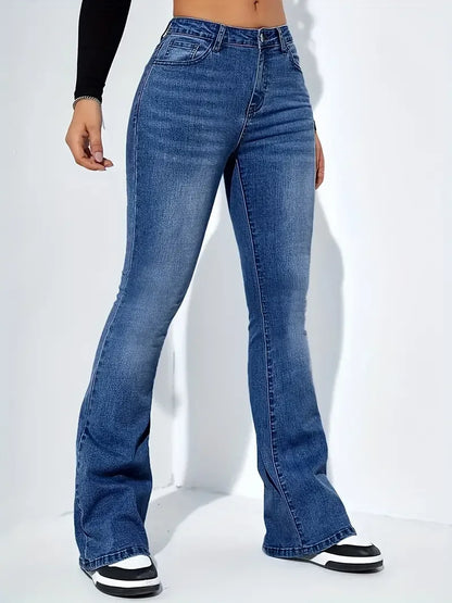 Arlys - Flared Jeans - Stretchy and High Waist