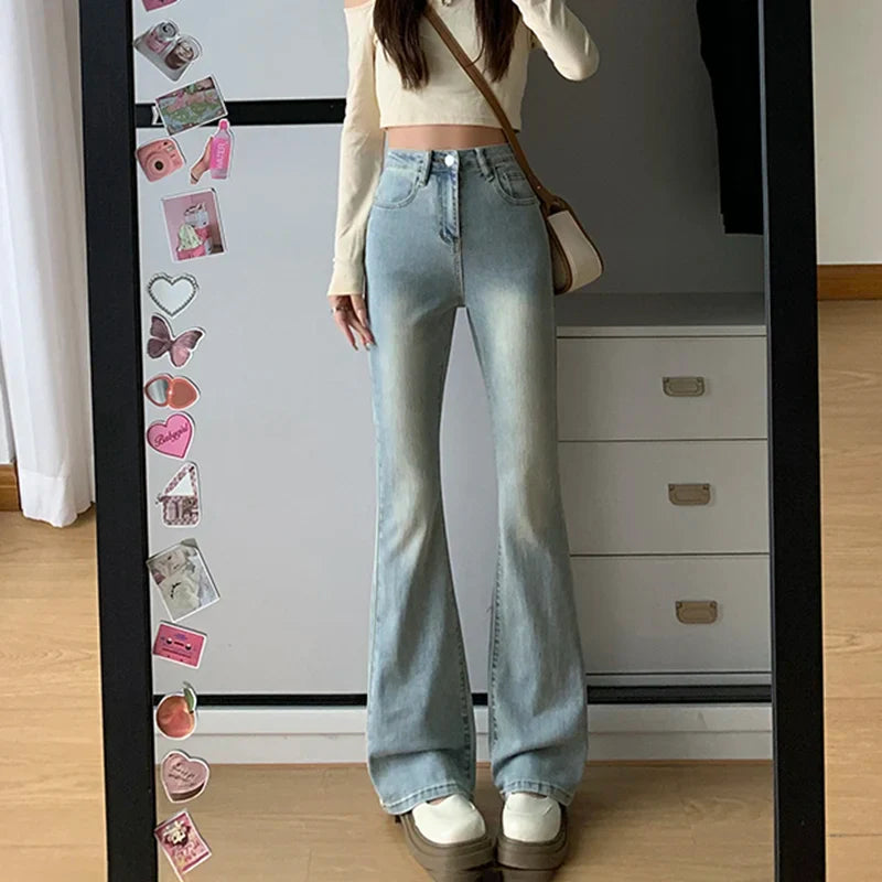 Arlys - Flared Jeans - Stretchy and High Waist