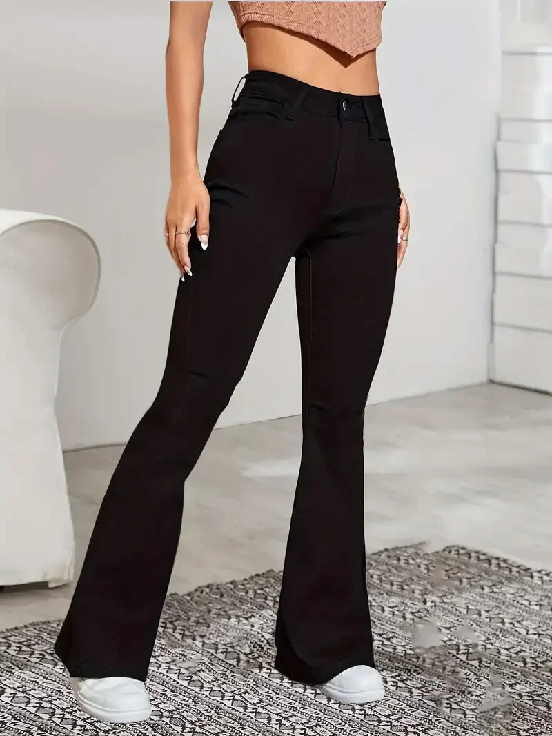 Arlys - Flared Jeans - Stretchy and High Waist