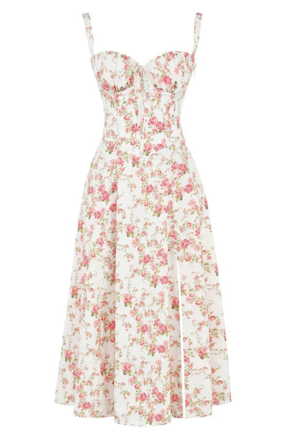 Lina - Floral Corset Dress